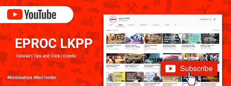 Youtube Eproc LKPP